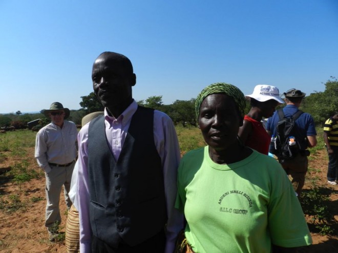 Incredible farmers in Sizinda community. 
